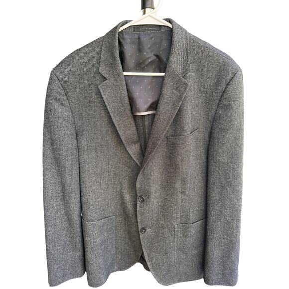 Hugo Boss REDA Italy Men's 42R Super 110 Wool Single-Breasted Two Button Blazer - Picture 2 of 15